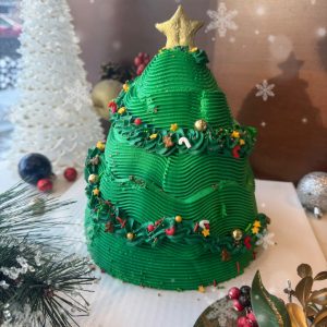 Christmas Tree Cake