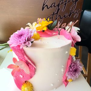 Mother's Day Butterfly Garden Cake