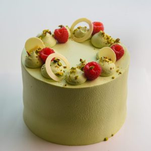 Pistachio Raspberry Chiffon